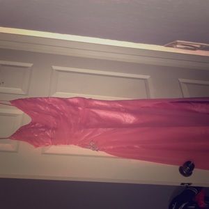 Formal pink dress
